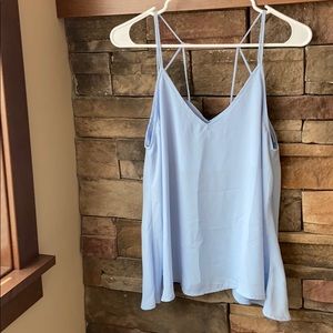 Light blue tank top
